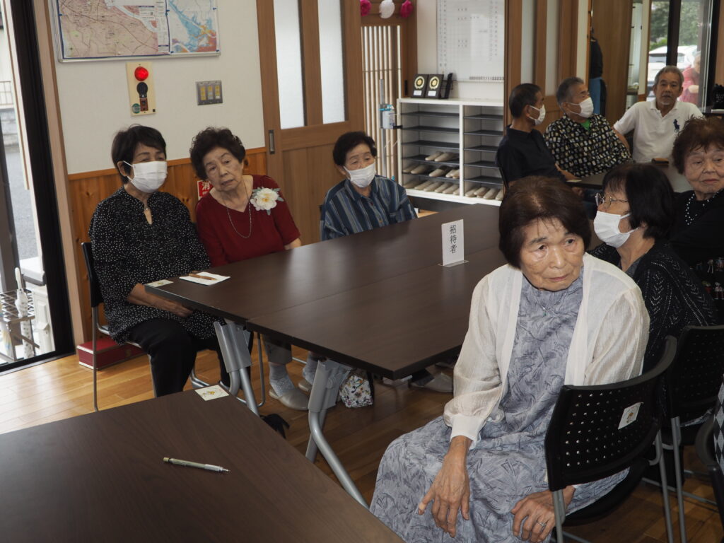 足利市西新井町自治会：令和8年敬老会・懇親会の写真です。