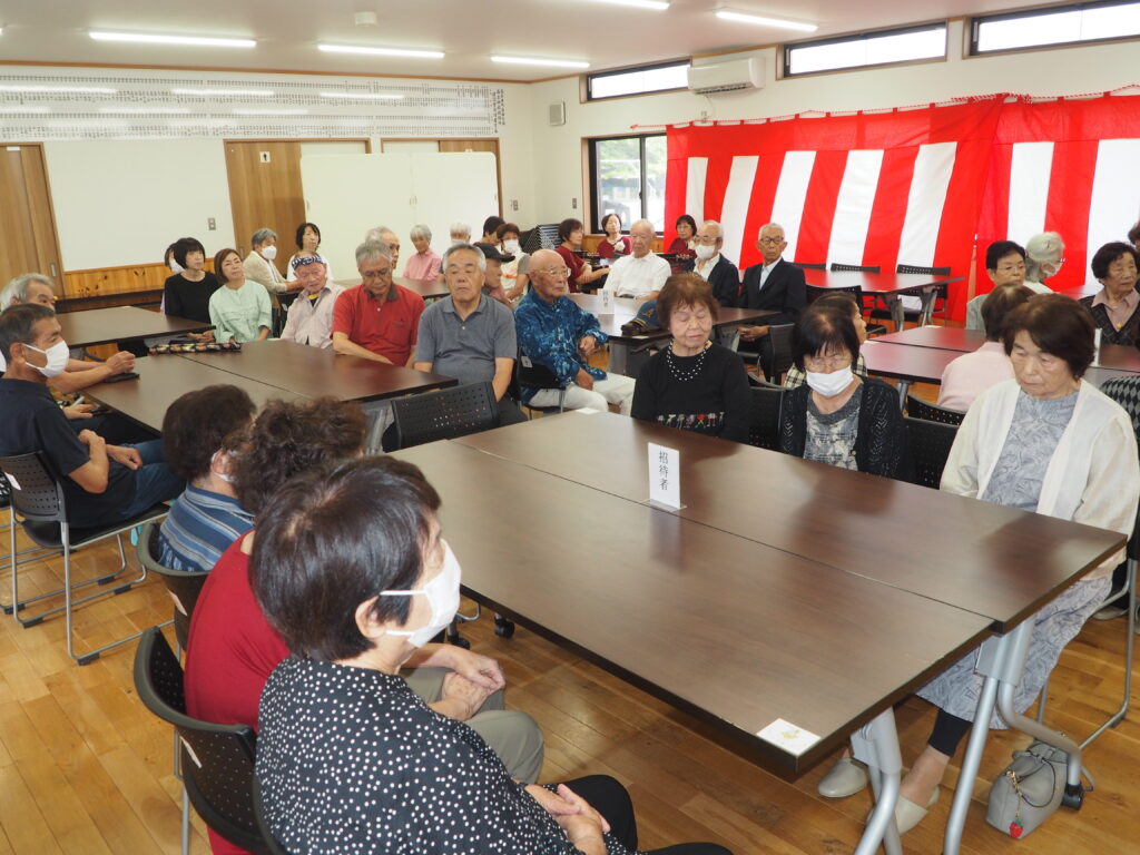 足利市西新井町自治会：令和8年敬老会・懇親会の写真です。