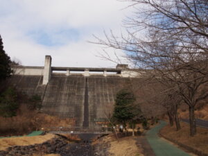 足利「松田川ダム」の写真です。
