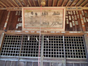 厳島神社社殿の写真です。