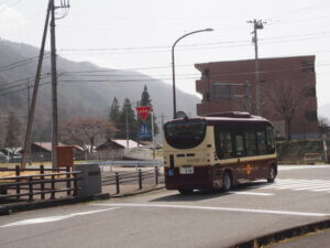 日光市営バスの写真です。