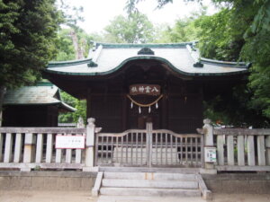 八雲神社の社殿の写真です。