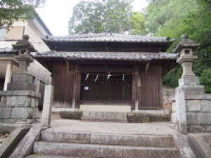 八雲神社の社殿の写真です。