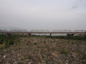 渡良瀬橋の写真です。