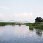 渡良瀬橋の隣の「中橋」の写真です。