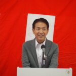 足利市長祝辞：早川尚秀さんの写真です。
