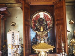 徳蔵寺　愛染明王の写真です。