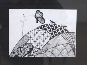 デコリーナサロンアート展2024作品の写真です。