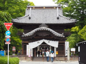 足利鑁阿寺：太鼓橋の写真です。