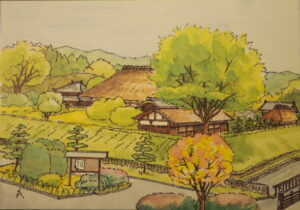 足利学校：長島喜一　画の写真です。(approved-for-publication)