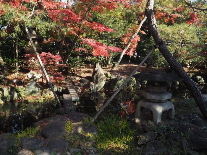 物外軒:秋の風景写真です。