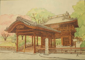 鑁阿寺：長島喜一　画の写真です。(approved-for-publication)