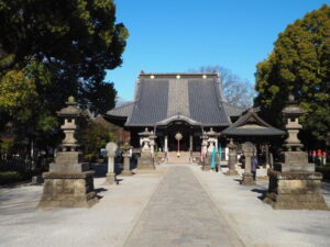 国宝鑁阿寺本堂の写真です。