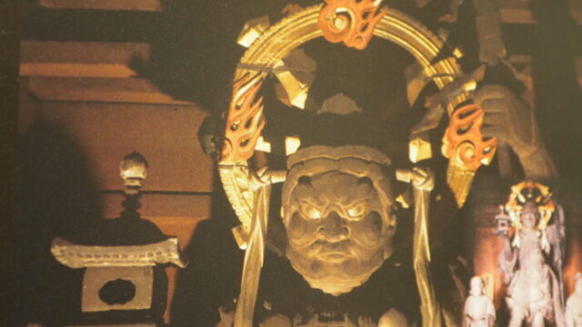 最勝寺：毘沙門天像の写真です。