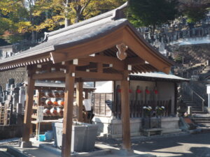 法玄寺：手水舎の写真です。