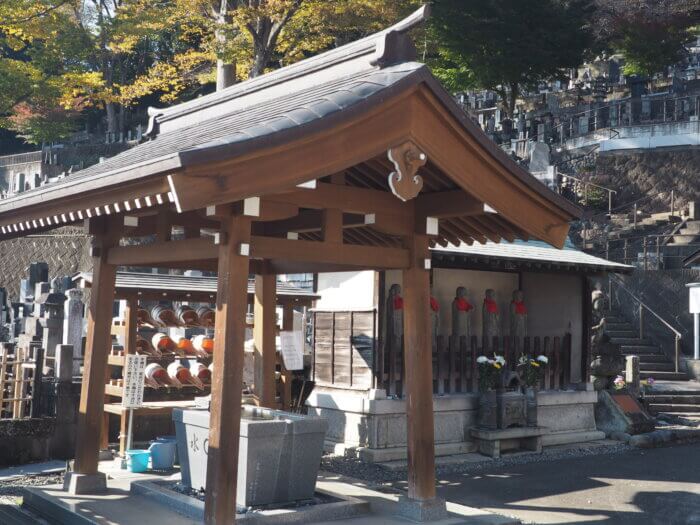 法玄寺:手水舎の写真です。