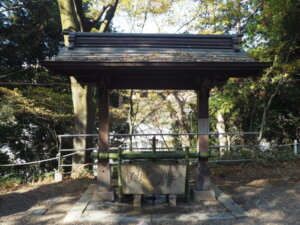 西宮神社：手水舎の写真です。