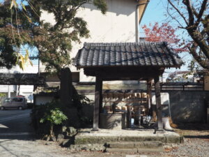 高福寺：手水舎の写真です。