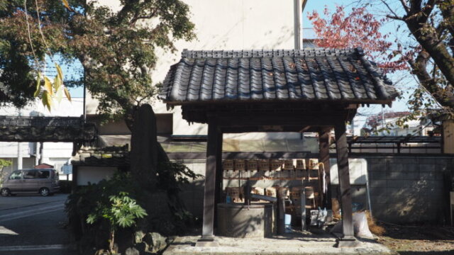 高福寺：手水舎の写真です。