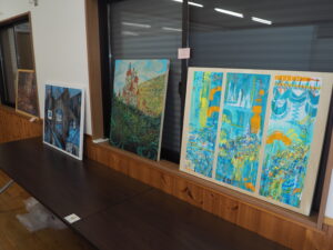 文化祭作品：特別展示の写真です。