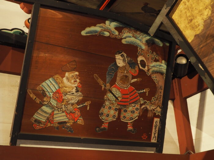下野国一社八幡宮:幣殿の絵馬の写真です。