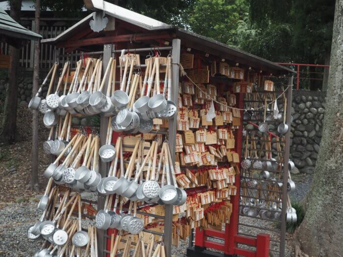 門田稲荷神社:絵馬掛所の写真です。