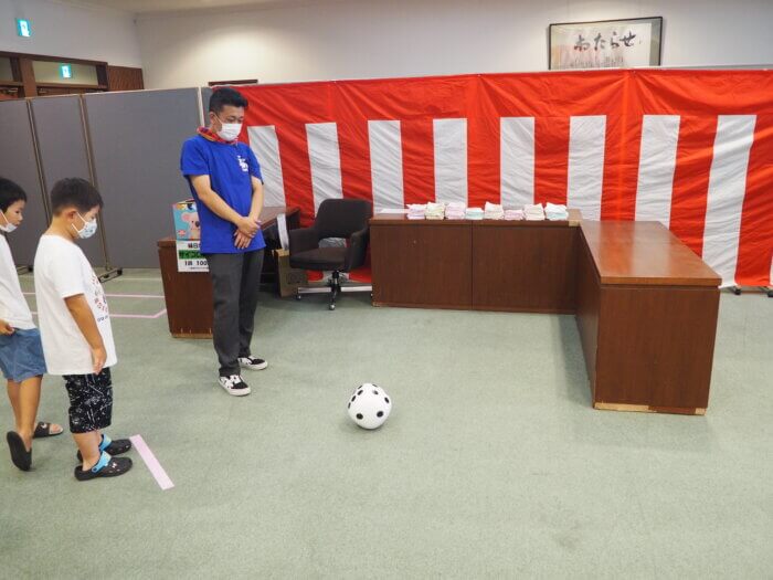 縁日:サイコロゲームの写真です。