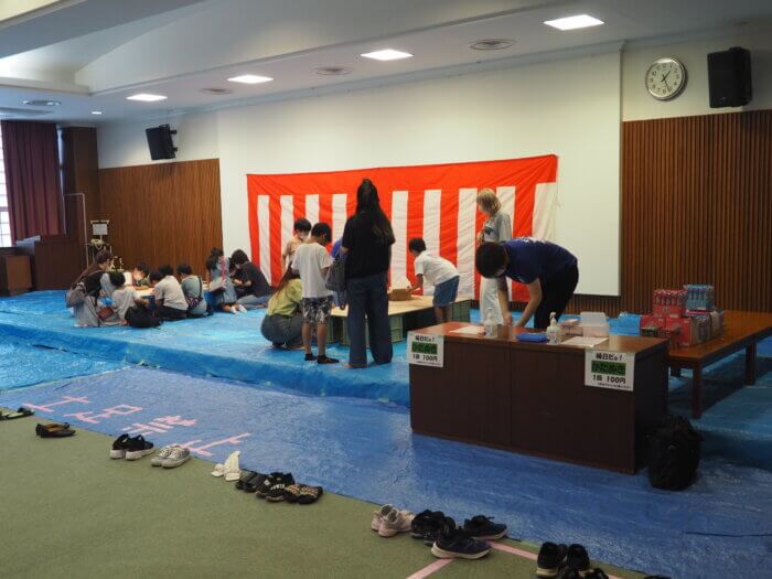 縁日:かたぬきの写真です。