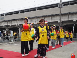 キタグチマルシェ・イベント：ファッションショーの写真です。