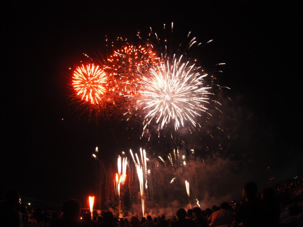 足利花火大会の写真です。