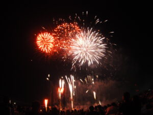 足利花火大会の写真です。