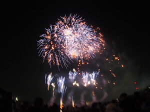 足利花火大会の写真です。