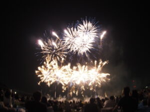 足利花火大会の写真です。