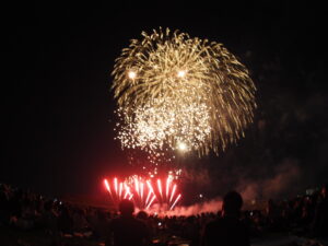 足利花火大会の写真です。