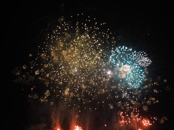 <2022>足利花火大会の写真です。
