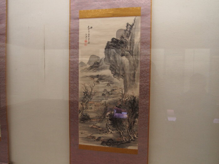 烏州『四季山水図』(秋)の写真です。
