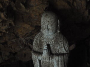 浅間山：文殊菩薩像の写真です。