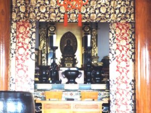 足利三十三観音霊場巡り：福居 龍泉寺本堂の本尊の写真です。