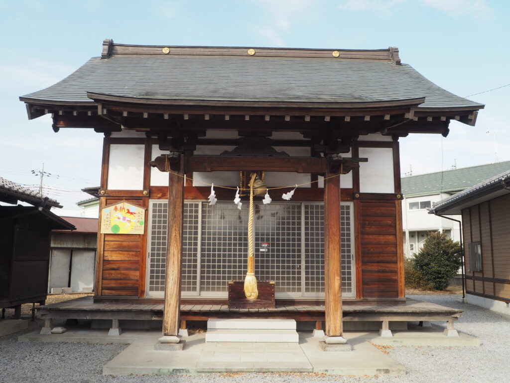 福居町二柱神社の写真です。