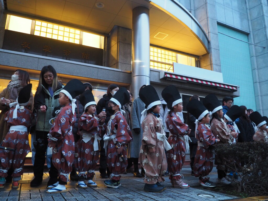 足利鎧武者行列の写真です。