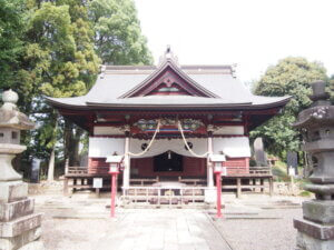 足利市「八幡神社」の写真です。