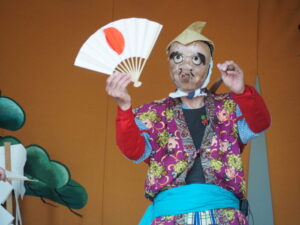 下野一社八幡宮・春季例大祭2024：奉納神楽の写真です。