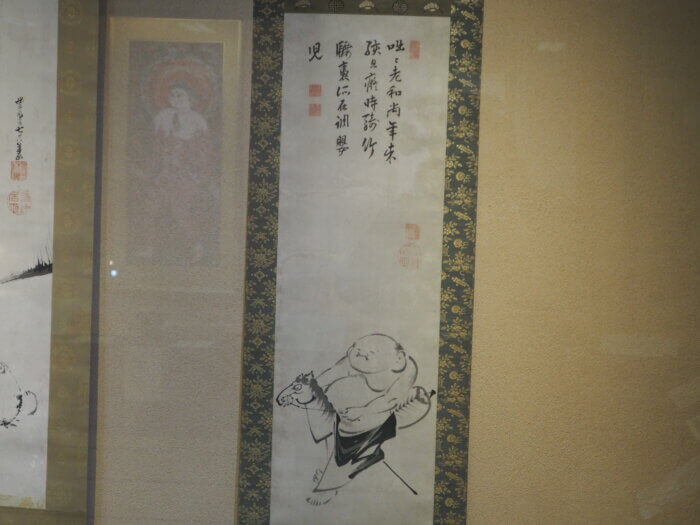 竜泉寺:伊藤若冲「布袋尊」の写真です。