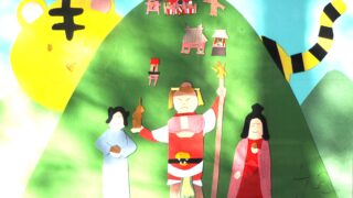 大岩山毘沙門天最勝寺ハイキングのイラストの写真です。