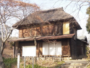 草雲の居宅　白石山房の写真です。