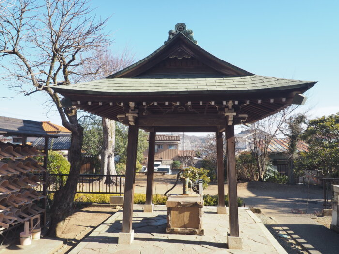 法楽寺:手水舎の写真です。
