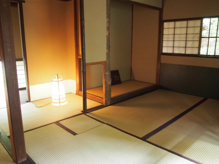 茶室の内部の写真です。