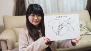 いせや ともかさんとサインの写真です。
