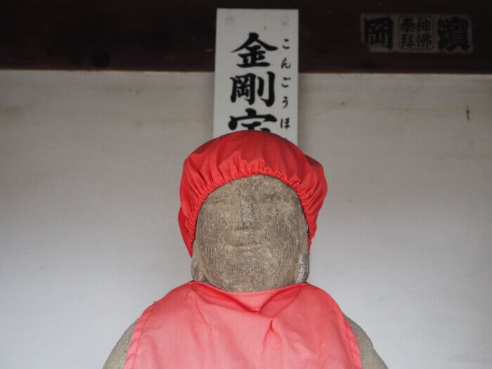 三宝院:六地蔵の写真です。