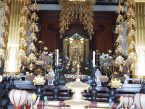 足利三十三観音霊場巡り：東光寺本尊の地蔵菩薩の写真です。